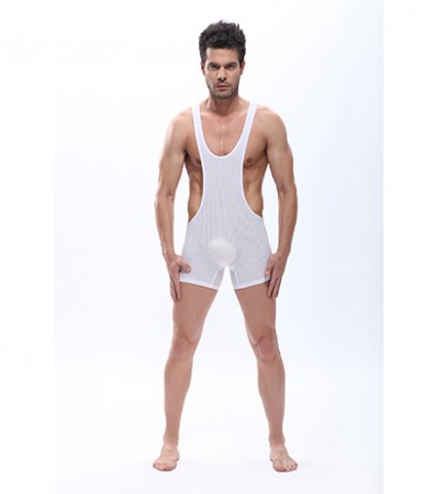 Boxer Blanco con Tirantes Talla